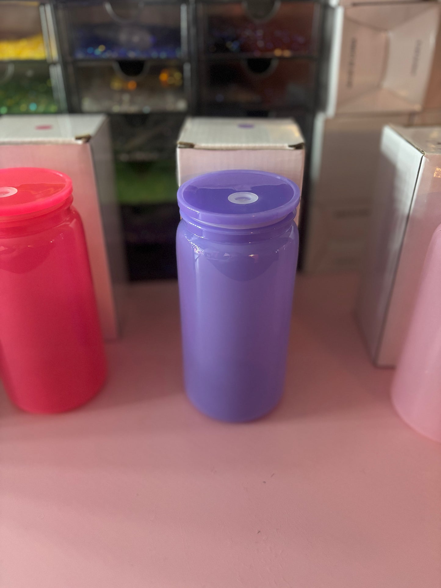 Colored Acrylic Cup